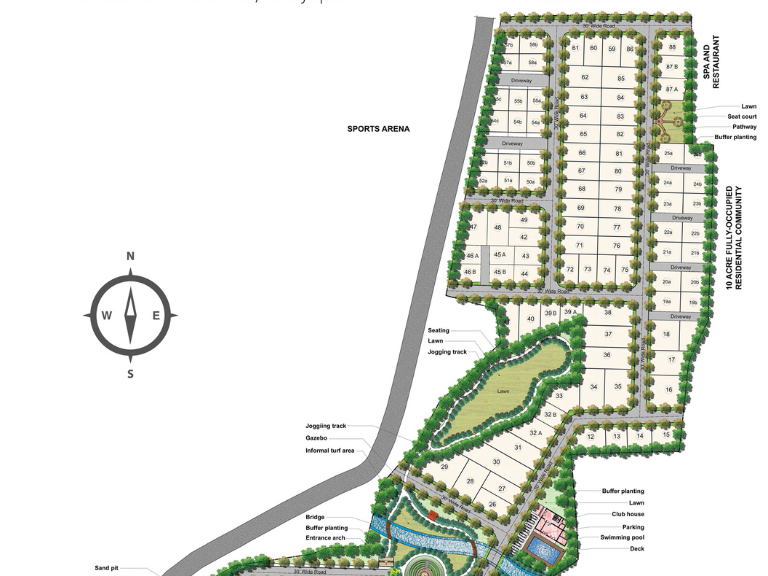 Frontier Ridgewood Villa Master Plan